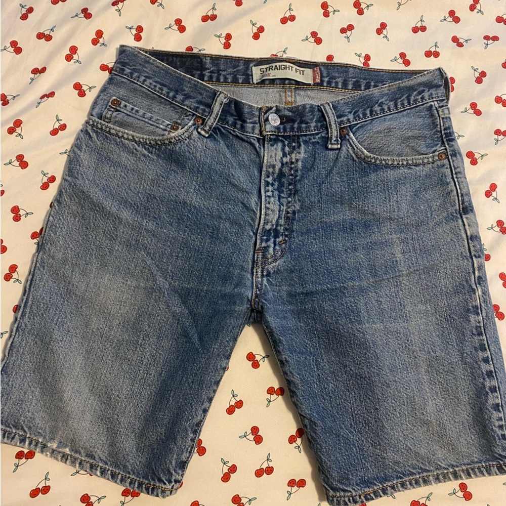 Levi 505 Straight Fit Jean Shorts